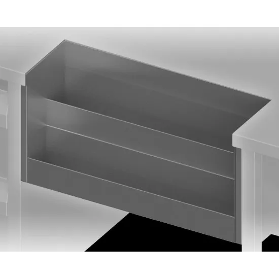 Полка для бутылок сварная двойная