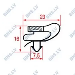 SNAP-IN GASKET 485x405 mm