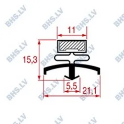 SNAP-IN GASKET 680x592 mm