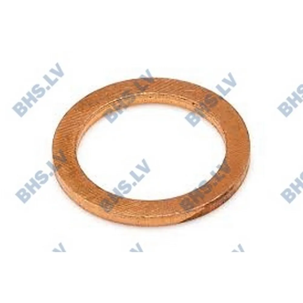 FLAT COPPER GASKET ø22x17x2 mm