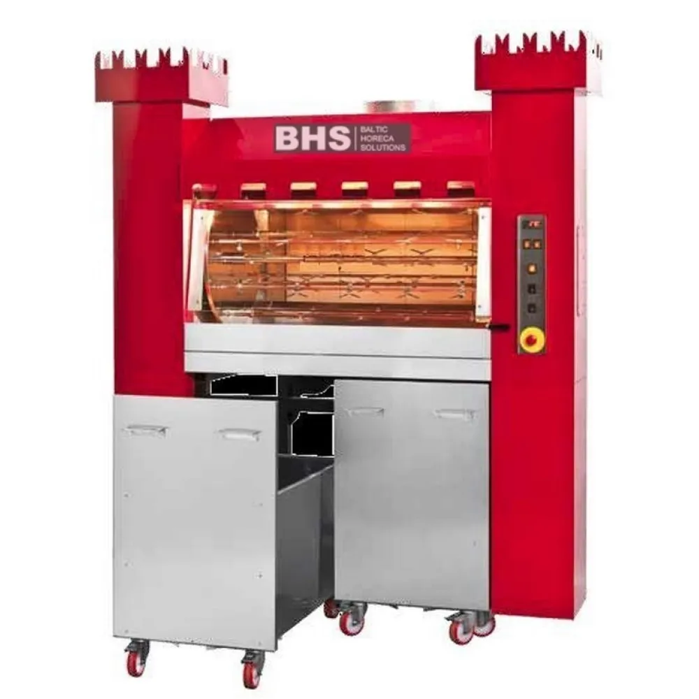 Дровяной гриль для курицы 72P-TORRE combinato