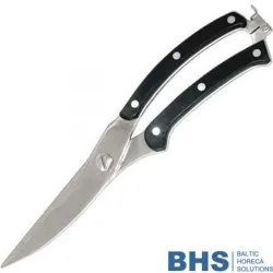 Ножницы кухонные 25 см черные