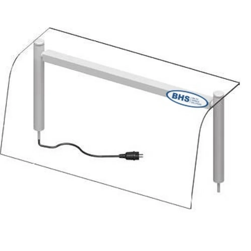 Защитное тепловое стекло 1122 мм