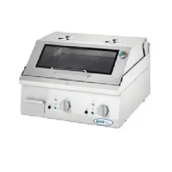 Электрический гриль гладкий с крышкой 8.1 кВт