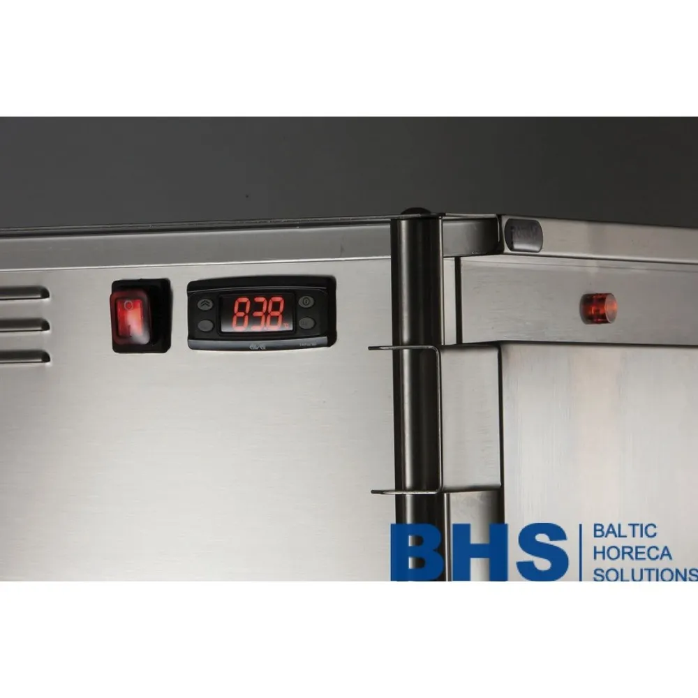 ГОРЯЧИЙ ШКАФ ИЗ НЕРЖАВЕЮЩЕЙ СТАЛИ НА КОЛЕСАХ THERMOVEGA 2 C16