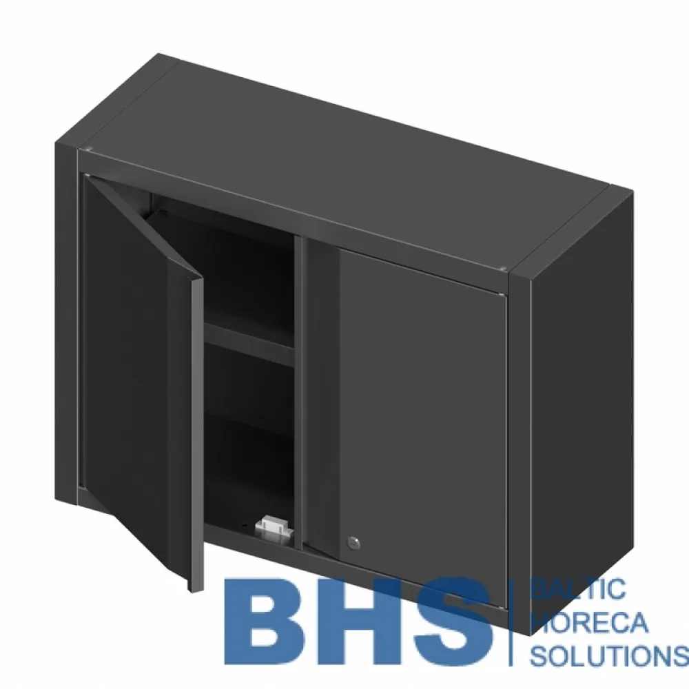 Настенный шкаф с с распашными дверцами 1000-4