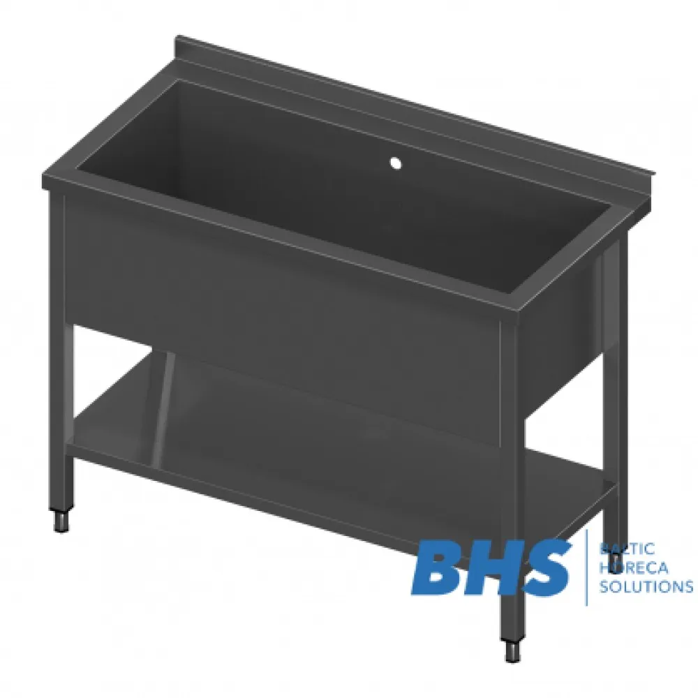 Стол с бассейном и полкой 1000