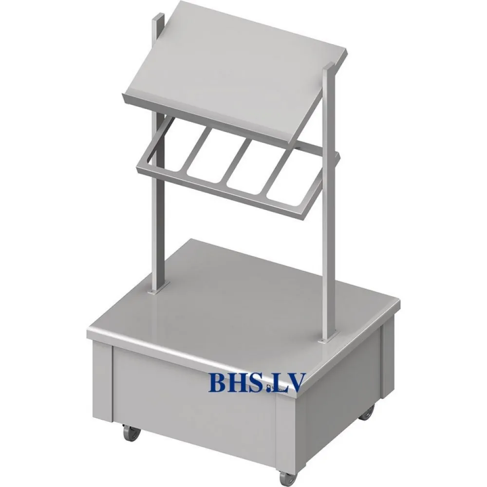 Сервант для подносов, столовых приборов