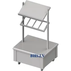 Сервант для подносов, столовых приборов