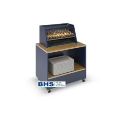 Передвижной модуль нейтральный для подносов