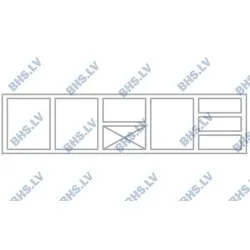 Холодильный стол P444 2130 мм