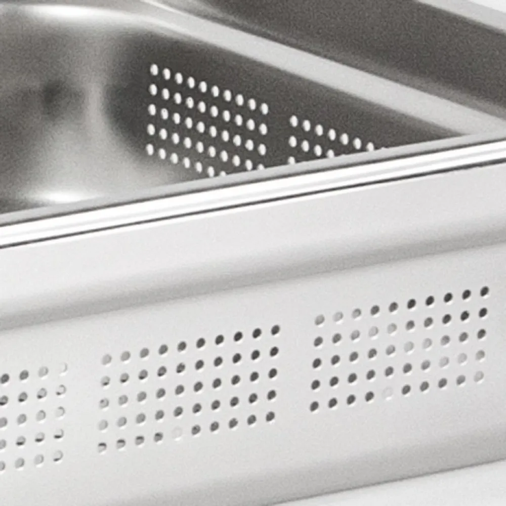 Гастроёмкость GN1/1 перфорированная 100 мм , STANDART