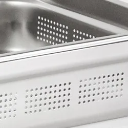 Гастроёмкость GN1/1 перфорированная 100 мм , STANDART