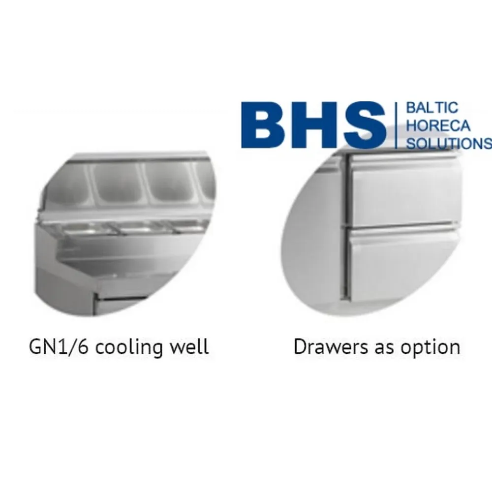 Холодильный стол GN1/1 1365 мм