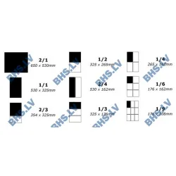 Гастроемкость GN1/3 - 65 мм внутренний