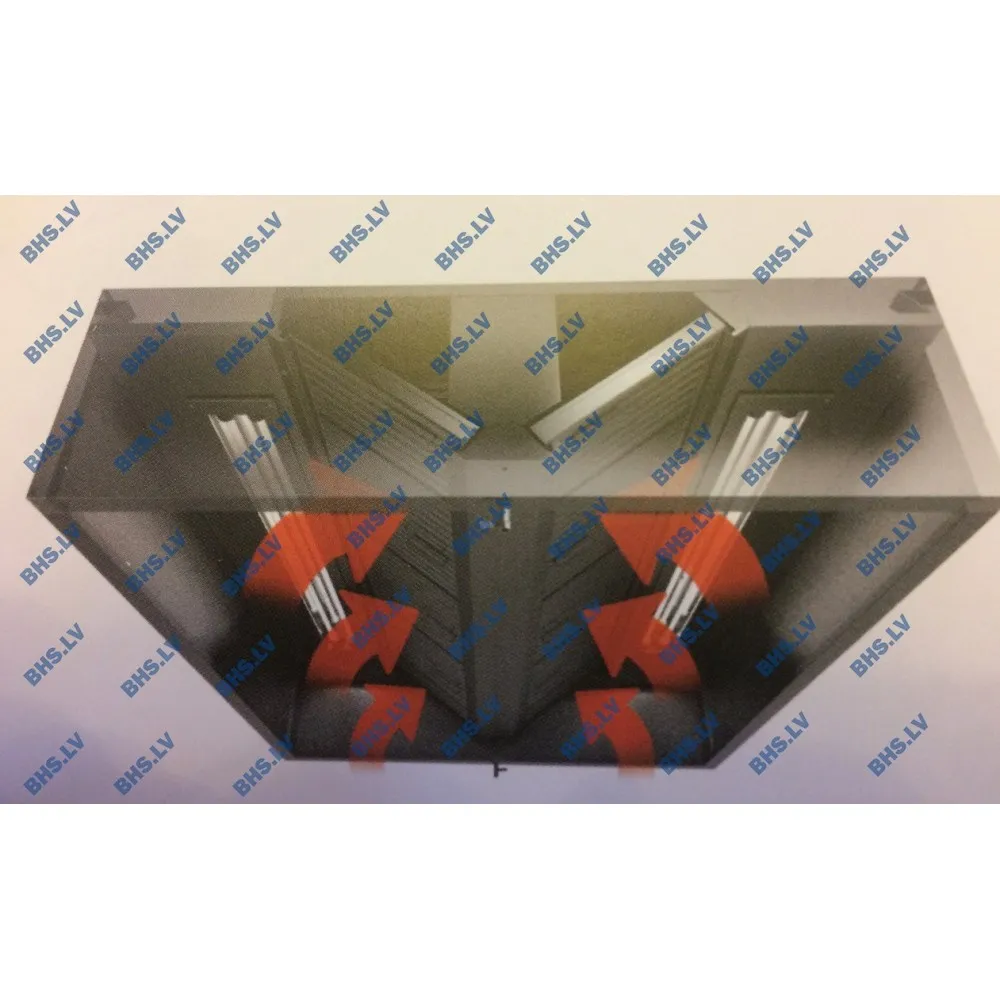 Центральная вытяжка с фильтрами HNCD 2500