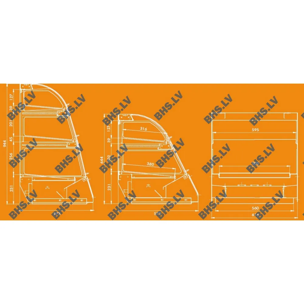 Тепловая витрина KENTUCKY HOT 1S self-service High