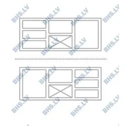 Морозильный стол M241 1300 мм