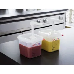 Диспенсер для соусов с насосом GN1/9