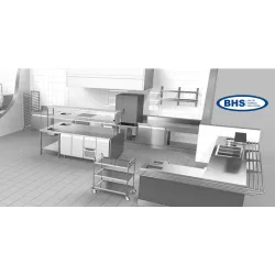 Холодильный стол с гранитной столешницей 1720 мм P323