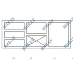Стол морозильный с гранитной столешницей M240 1300 мм