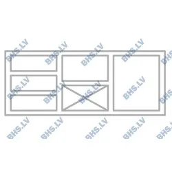 Морозильный стол с подъемным механизмом M240 1500 мм