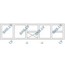 Стол-саладетта P433 2130 мм