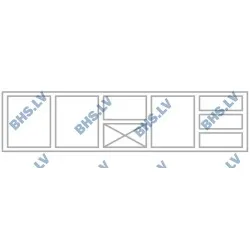 Стол-саладетта P443 2130 мм