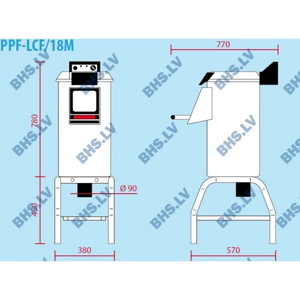 Машина для очистки мидий LCF/18M
