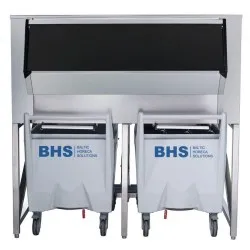 Контейнер для льда с тележкой BCD400, 413 kg