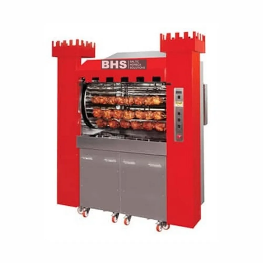 Дровяной гриль для курицы 72P-TORRE combinato