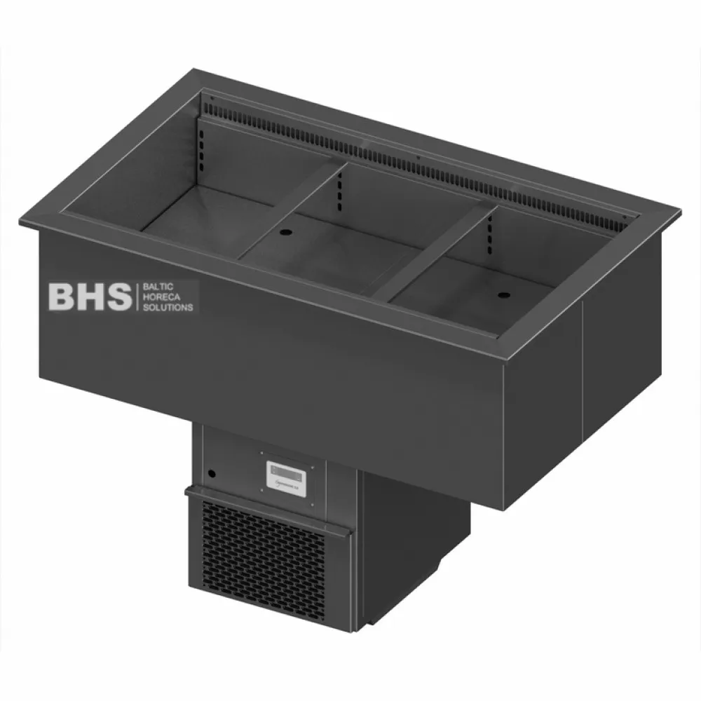 Встраиваемый холодный мармит 1080 мм с вентиляцией