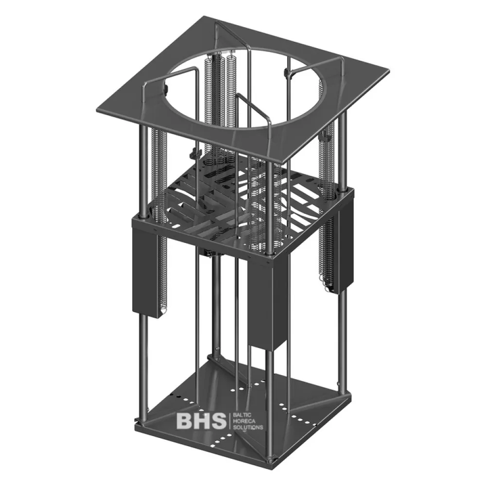 Встраиваемый диспенсер для тарелок