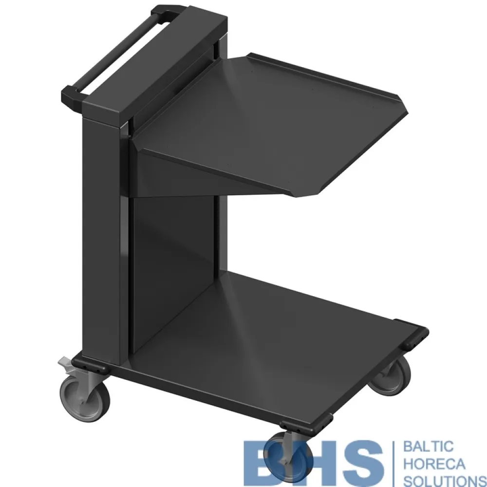 Тележка-диспенсер для 5 посудомоечных кассет