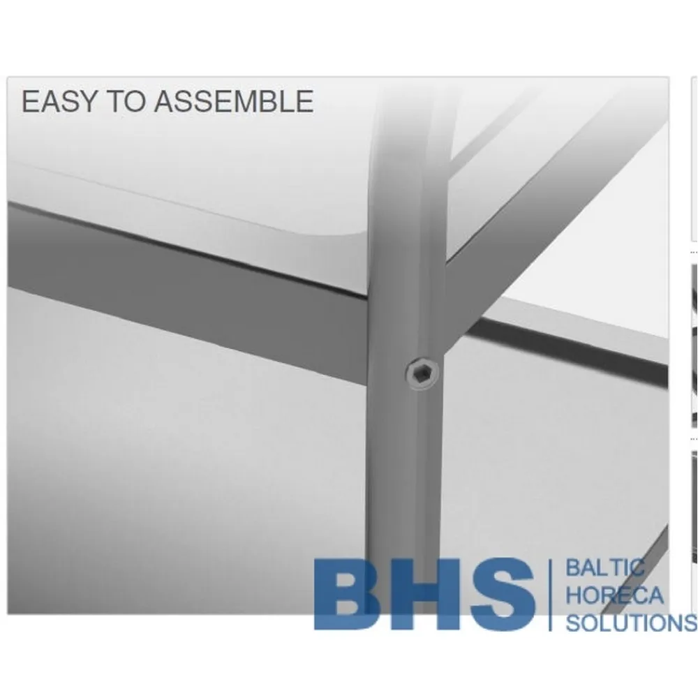 Сервировочная тележка из нержавеющей стали VTR3