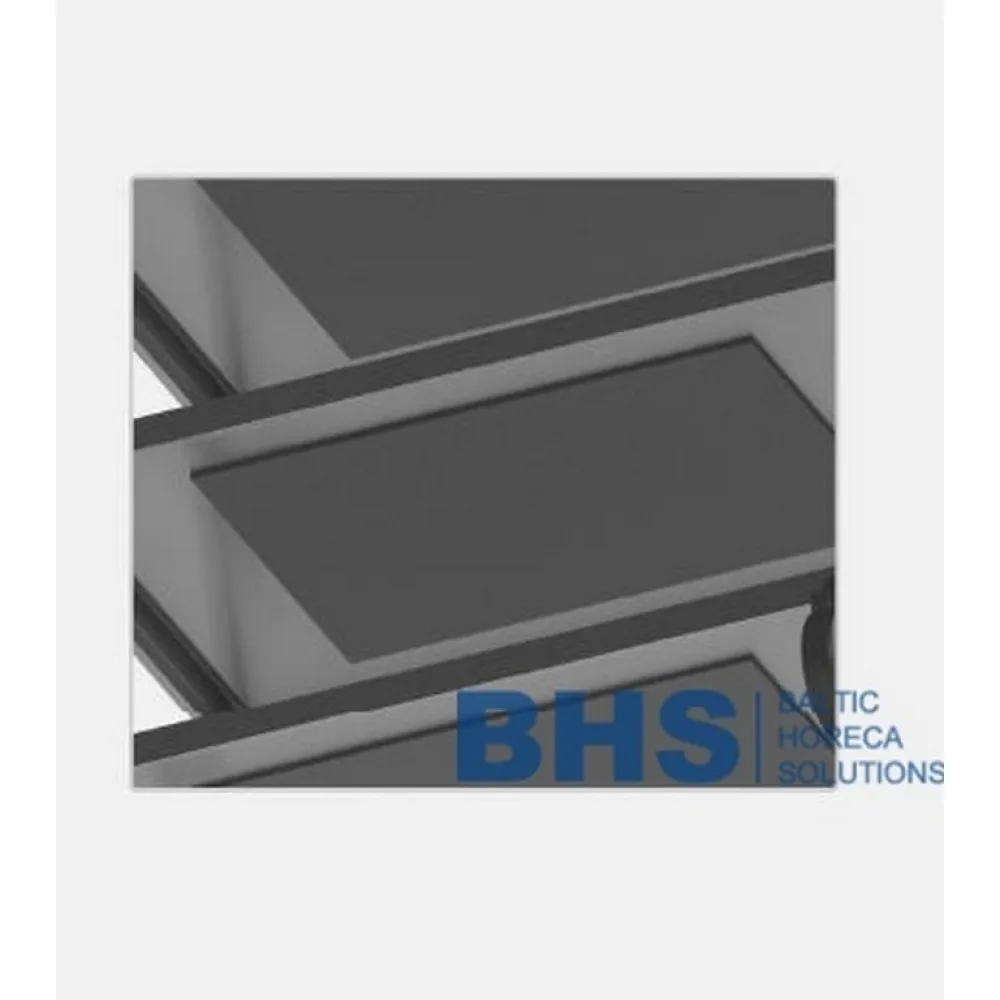 Сервировочная тележка из нержавеющей стали VTR3