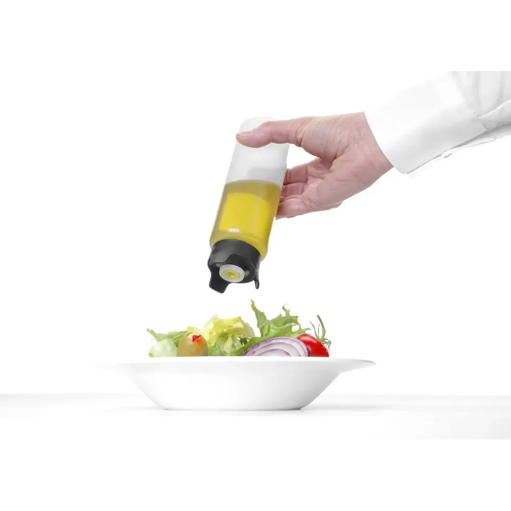 Бутылка-дозатор для соуса, не протекающая, 230 мл, прозрачная