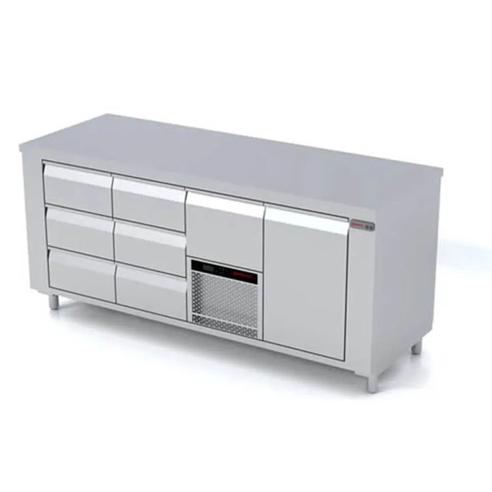 Холодильный стол с подъемным механизмом P345 1920 мм