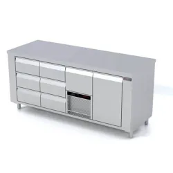 Холодильный стол с подъемным механизмом P345 1920 мм