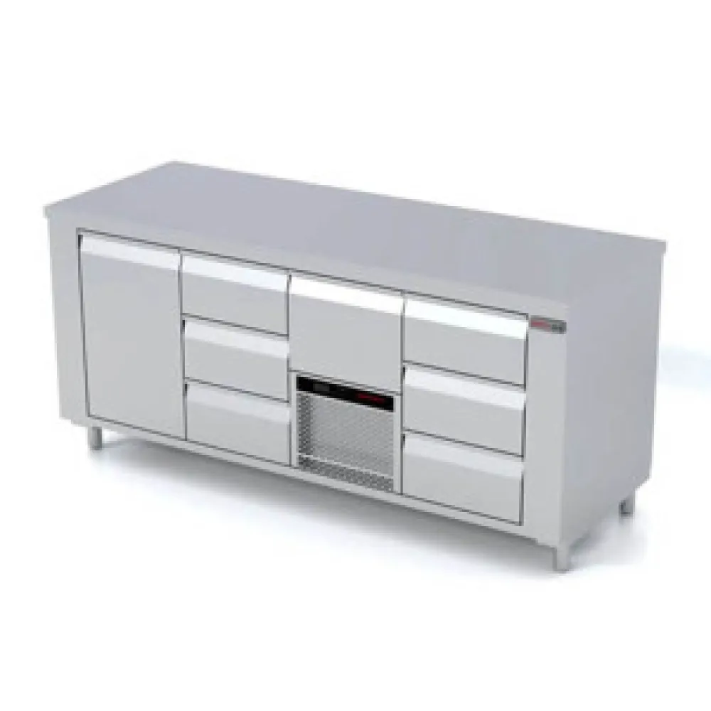 Холодильный стол с подъемным механизмом P439 2330 мм