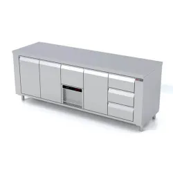 Холодильный стол с подъемным механизмом P444 2330 мм