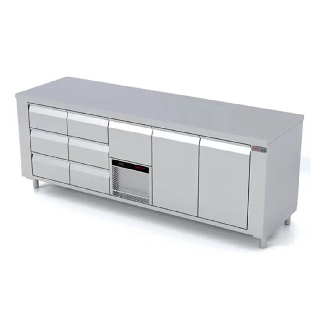 Холодильный стол с подъемным механизмом P447 2330 мм