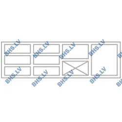 Стол-саладетта P345 1720 мм