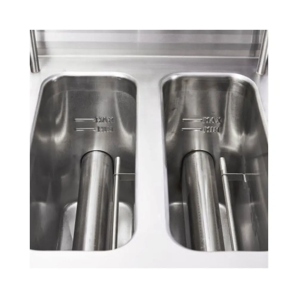 Газовая фритюрница 2x7 л