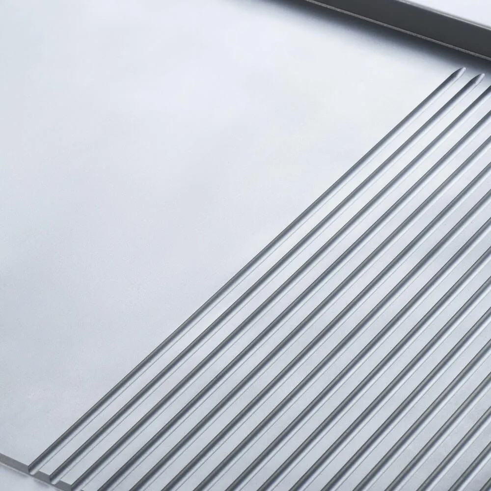 Электрический гриль 8.1 кВт гладкий/рифленый