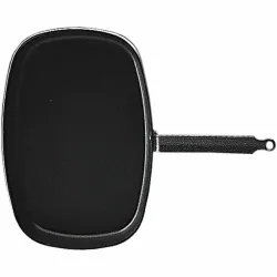 Алюминиевая сковорода с тефлоновым покрытием для рыбы 380 x 260 мм