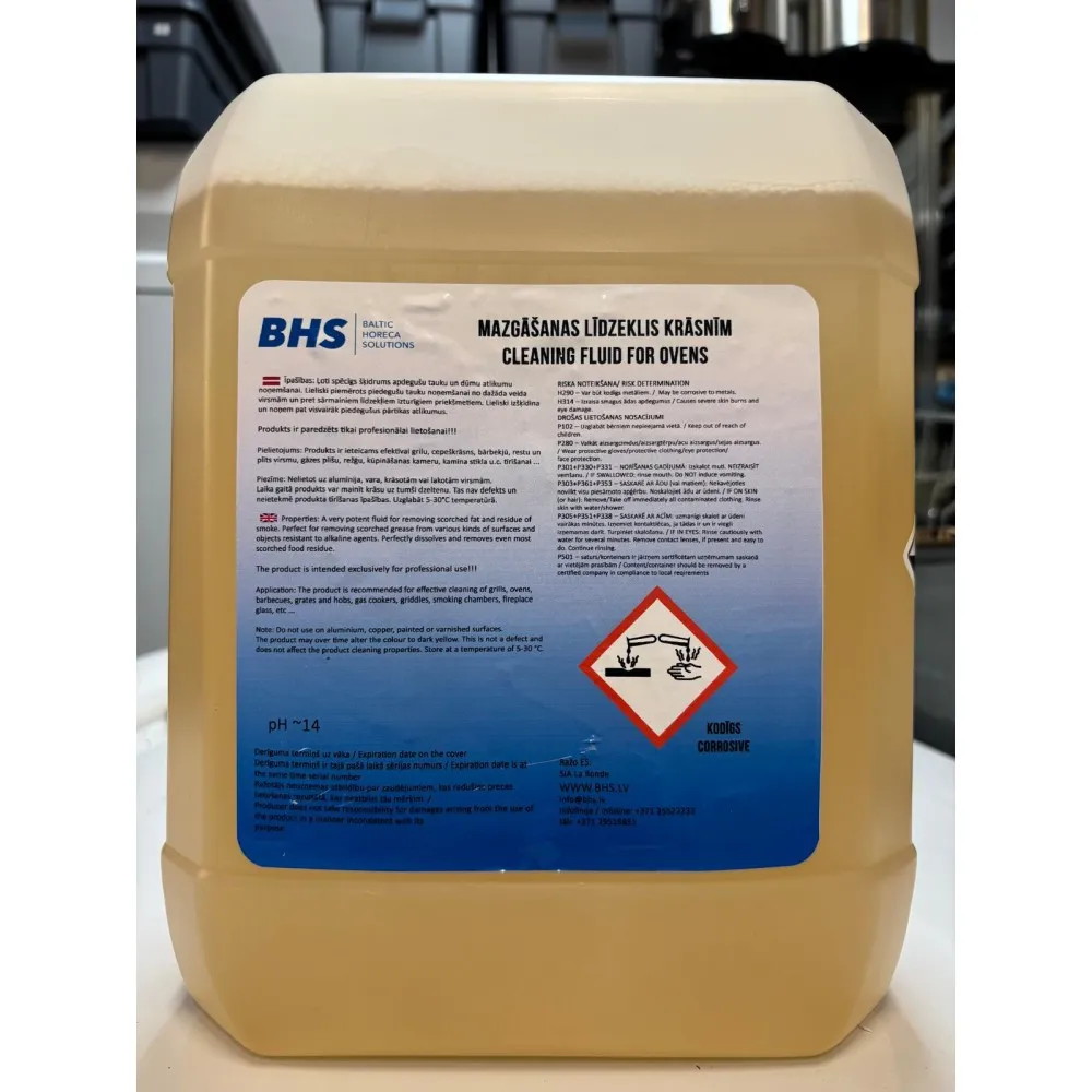Mоющее/ополаскивающее средство для конвекционных печей 10L