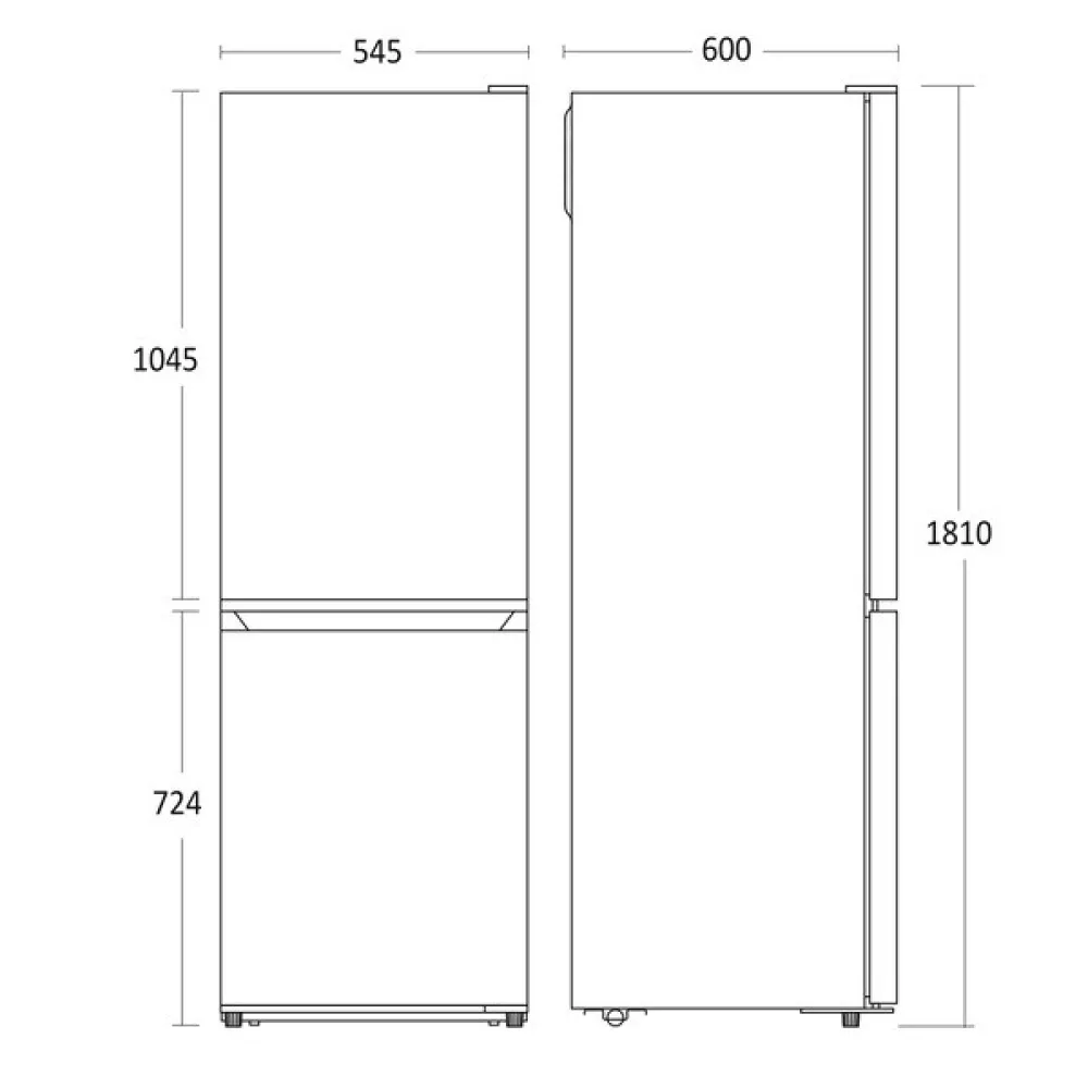 Холодильник Combi CBF253NFXE