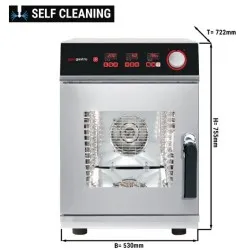 Пароконвектомат GGM Gastro KDDV623