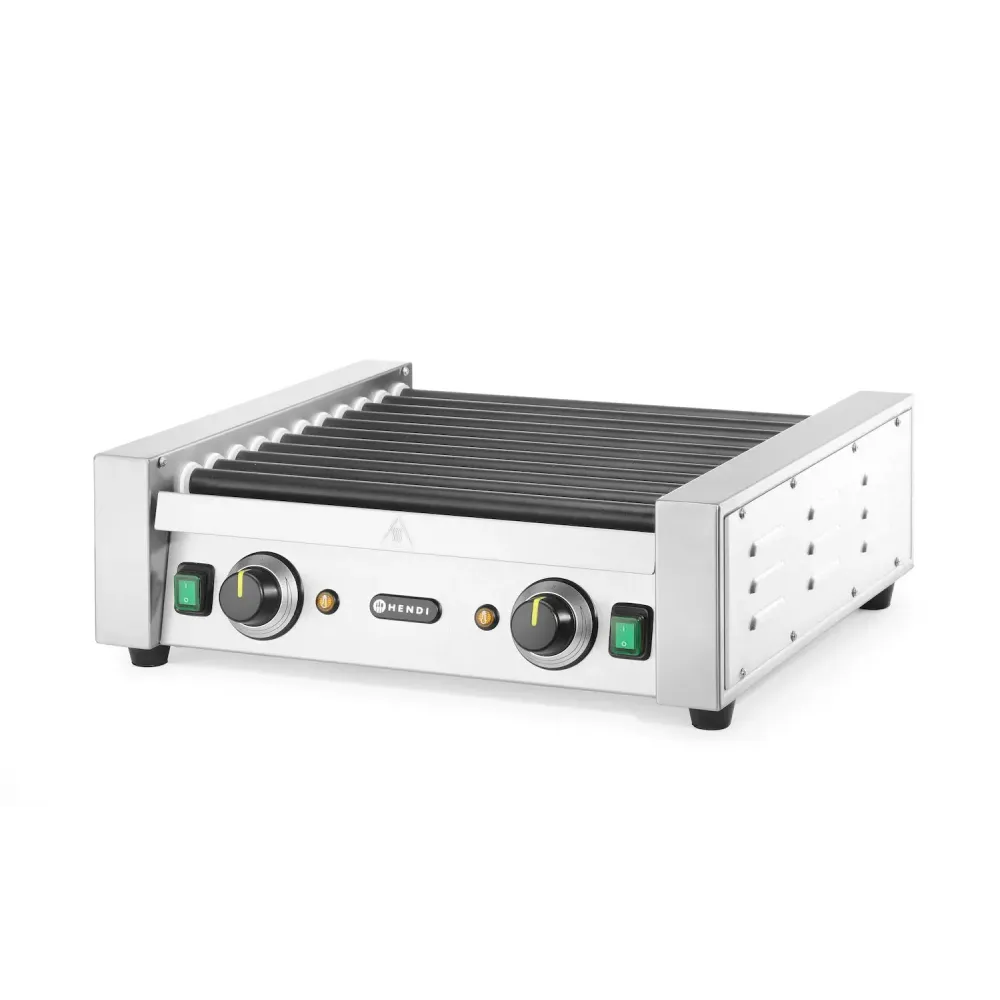 Гриль для хот-догов - 2 зоны, 11 роликов